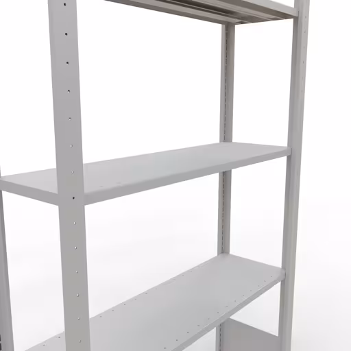 Figuur nr. 14 van het artikel basisrek, legplank-insteeksysteem MULTIplus85, 2000 x 1000 x 300 mm, 5 legborden, RAL 7035 lichtgrijs uit de productgroep insteeksysteem van het merk Schulte Lagertechnik.