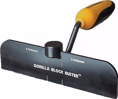 Steensnijder GORILLA BLOCK BUSTER BOLSTER Breedte 230 mm Gewicht 900 g PEDDINGHAUS uit de categorie sneeuwscheppen met artikelnummer 4000816219