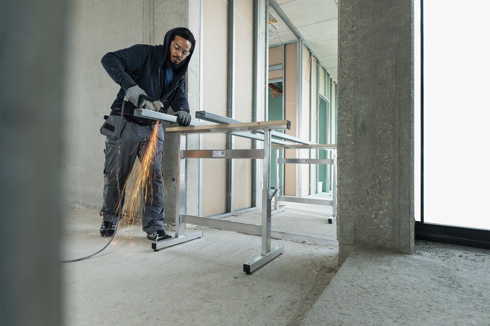 Milieubild 2177765 Munk werkschraag hoogteverstelbaar 700-1000 mm 0,50 x 0,78 m