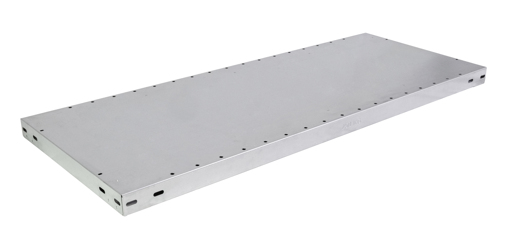 Plank MULTIplus250, 1300 x 300 mm, verzinkt, zonder bevestigingsmateriaal van Schulte Lagertechnik Plank MULTIplus250, 1300 x 300 mm, verzinkt, zonder bevestigingsmateriaal, accessoires, art.nr. 17630