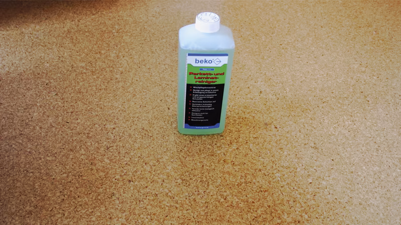 TecLine parket- en laminaatreiniger 1 literfles Flasche, Lotion