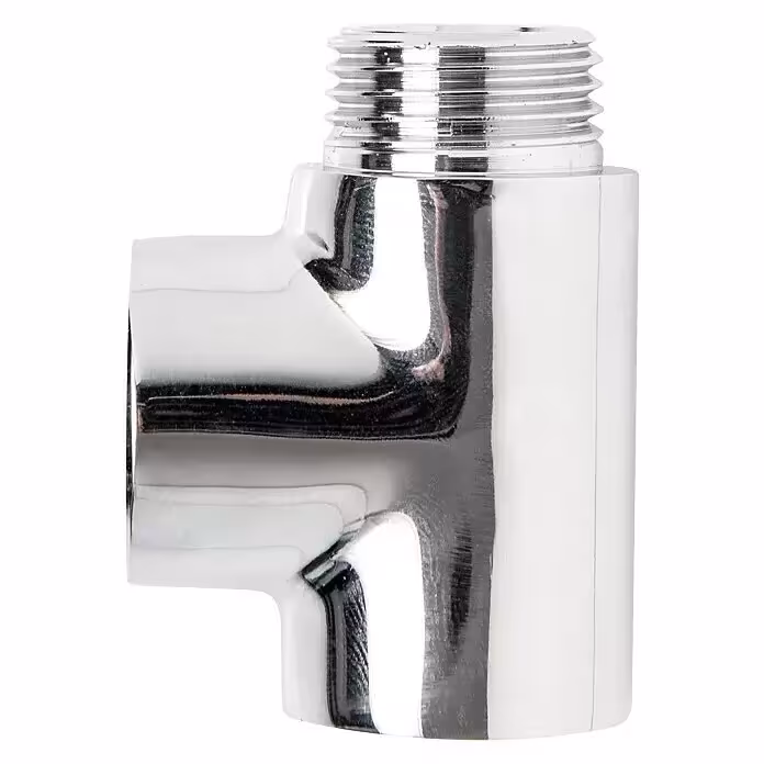 T-stuk voor gemengde werking, radiatormontage & aansluitingen, art.nr. 100-T-C