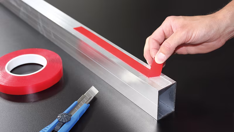 Pro Tack 1000 dubbelzijdige kleefband - glashelder UV-bestendig, 19 mm x 10 m Person, Band