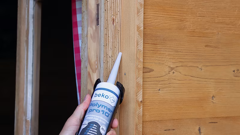 Polymeer pro10® 310 ml WIT Sperrholz, Holz, Innenarchitektur, Hartholz, Person