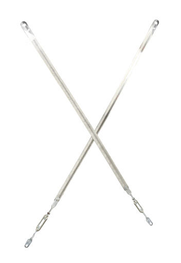 K 6000, kruisschoor 1250 mm voor standhoogte 3000 / 3500 mm, inclusief spanschroeven en schroeven, verzinkt van Schulte Lagertechnik met artikelnr. 28676