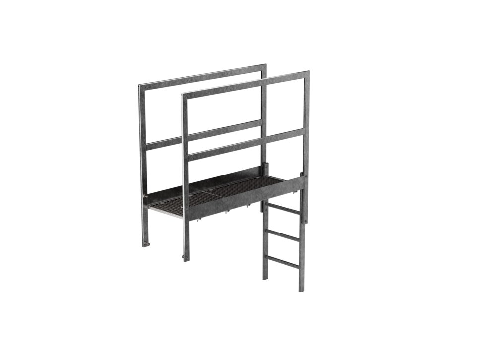 Munk Attika crossover, gegalvaniseerd staal, speciale lengte, uit de categorie "Crossovers" met artikelnummer 063185