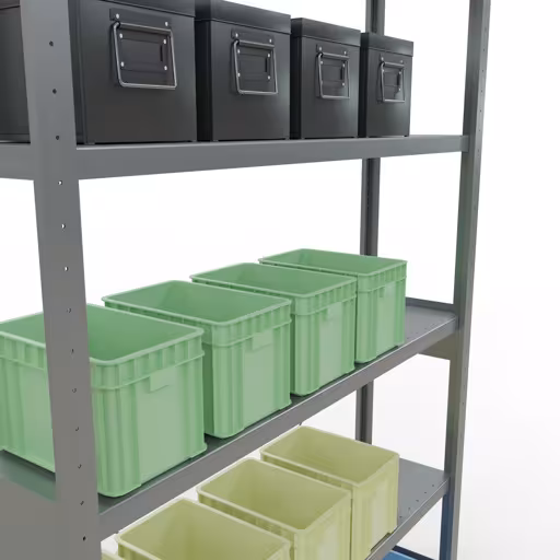 Figuur nr. 7 van het artikel insteeksysteem basisplank 2500x1300x300 mm, type 250 kg, verzinkt uit de productgroep insteeksysteem van het merk Schulte Lagertechnik.