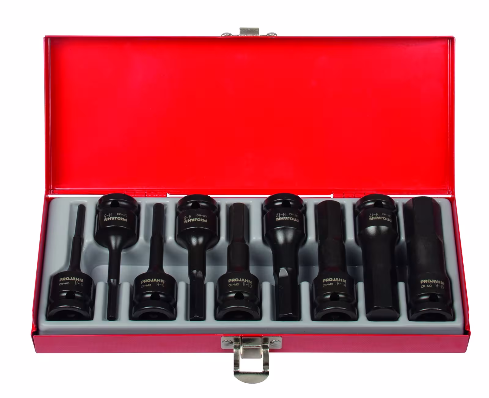 Dopsleutelset 1/2" binnenzeskant 4 - 19 mm van het merk PROJAHN uit het assortiment handgereedschappen