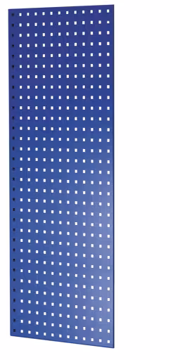 Andere weergave van het artikel geperforeerde plaat zijpaneel, 90 x 1250 x 500 mm (H x D), RAL 5010 gentiaanblauw uit de categorie steeksysteem