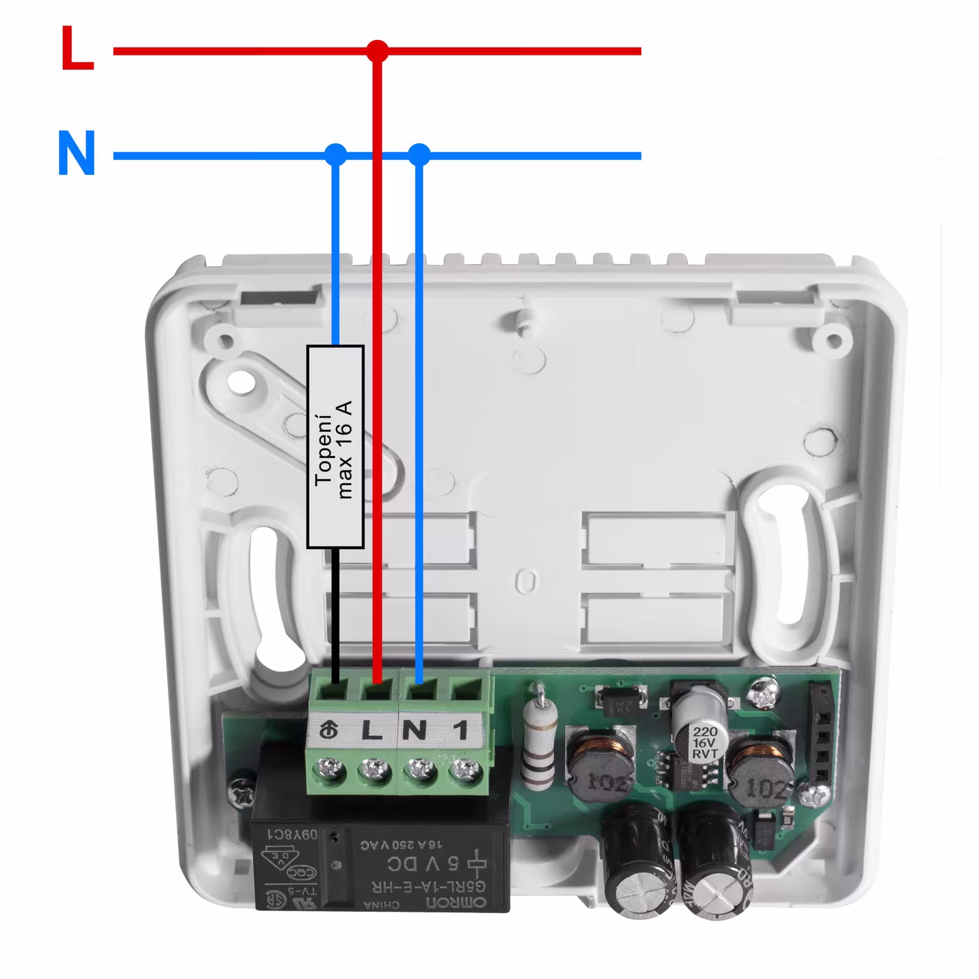 Nog een weergave van het artikel PT14-P WIFI kamerthermostaat uit de categorie radiatoren