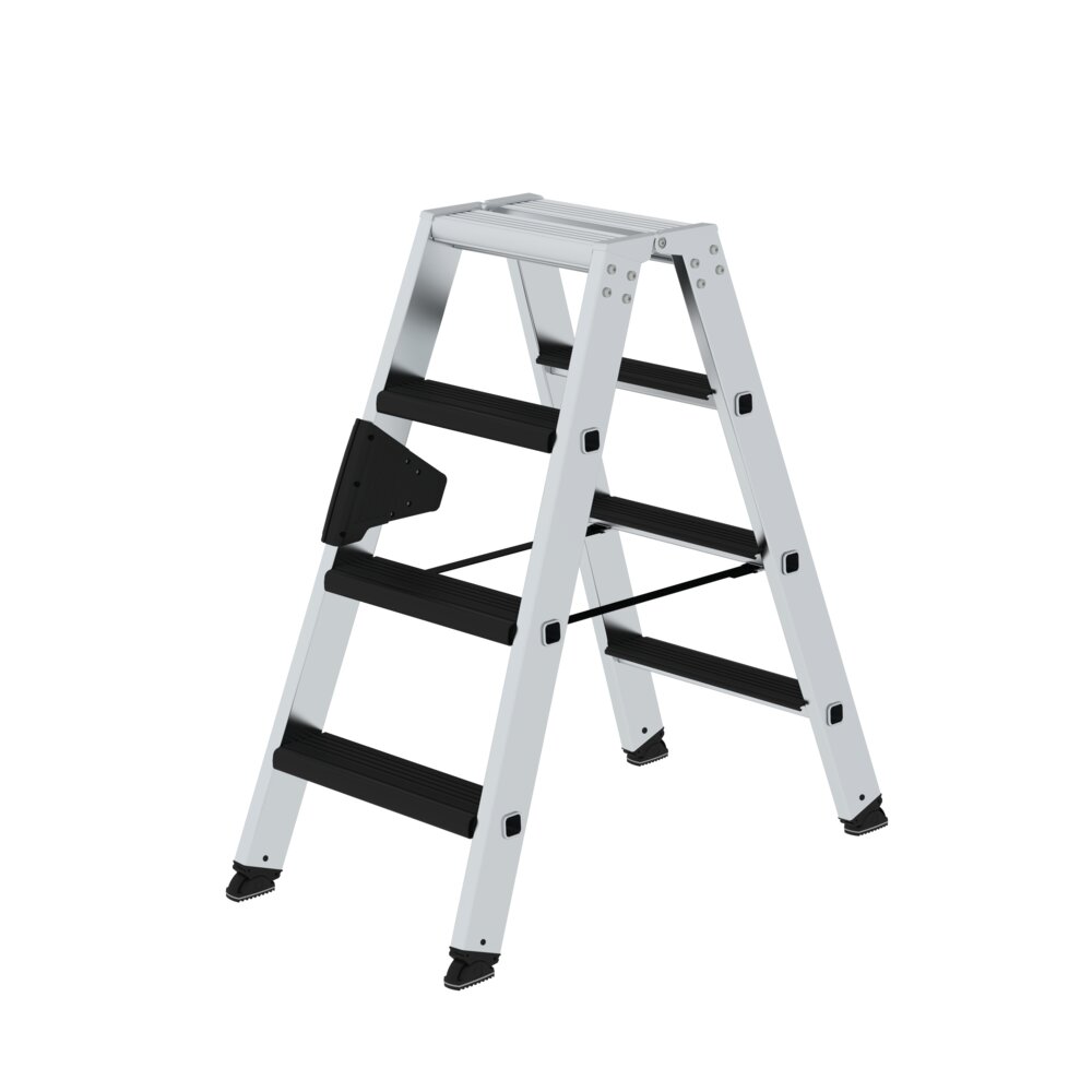 Munk trapladder, toegankelijk vanaf beide zijden, met kliksysteem, uit de categorie trapladders, artikelnummer 042208