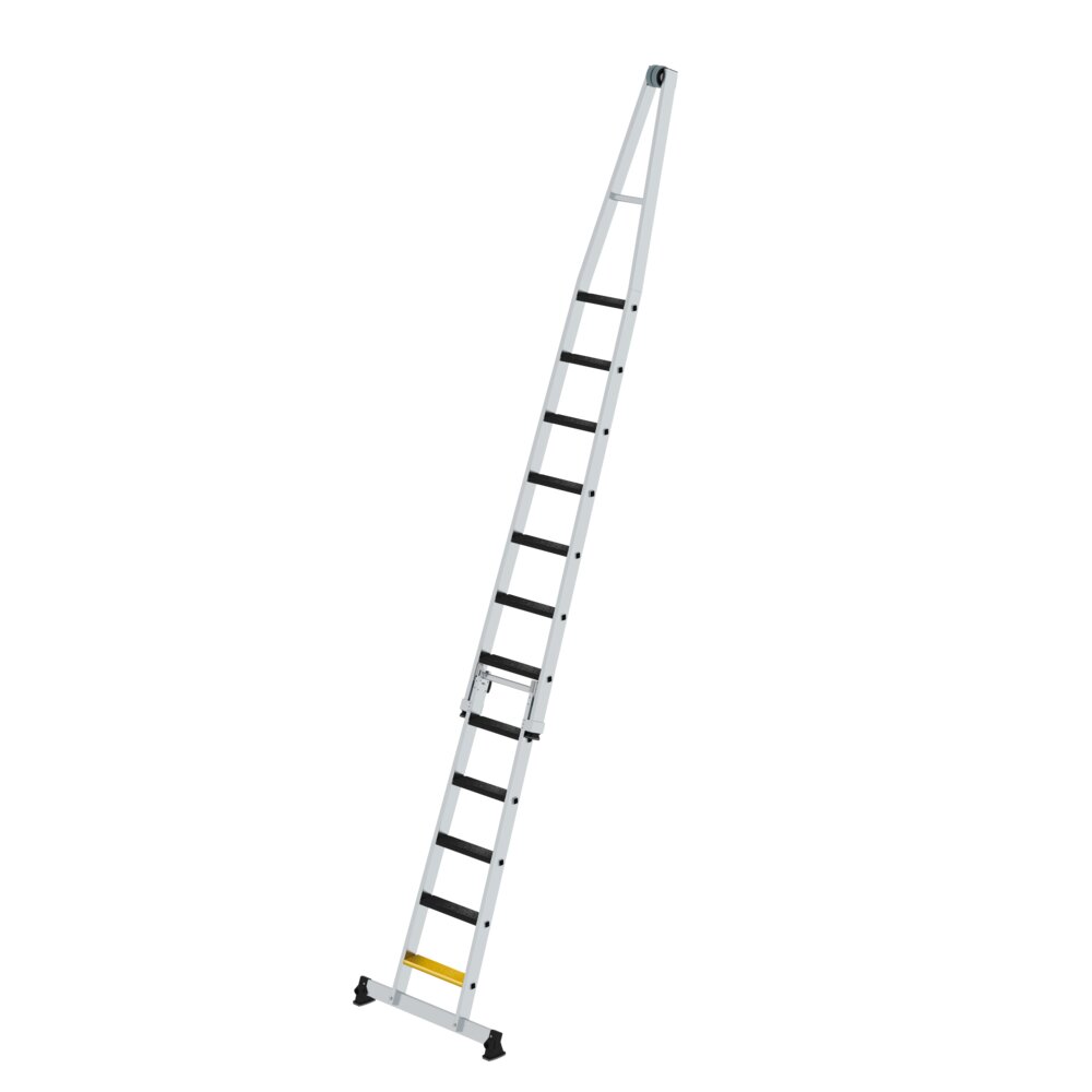 Munk trapvormige ramenreinigingsladderset met Nivello® dwarsbalk en clip-trede R13 uit de categorie Speciale ladders, Professionele producten met artikelnummer 040740