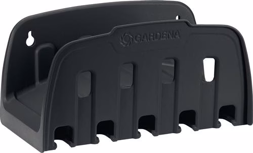 Wandgemonteerde slanghouder, 12,8 cm breed, kunststof, merk GARDENA Wandgemonteerde slanghouder, 12,8 cm breed, kunststof, GARDENA, uit de categorie slangkarren en slanghaspels, artikelnummer 4000350250