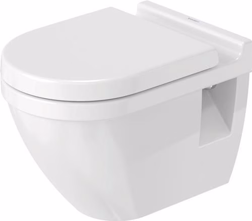 Duravit Starck 3 wandtoilet, 540 mm diepe spoeling, wit, uit de categorie wandtoiletten met artikelnummer 6000401801