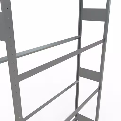Figuur nr. 13 van het artikel basisrek, wielen-/bandenrek, 4500 x 1500 x 400 mm, verzinkt, 6 opslagniveaus met 150 kg vakbelasting per niveau uit de productgroep legbordstellingen van Schulte Lagertechnik