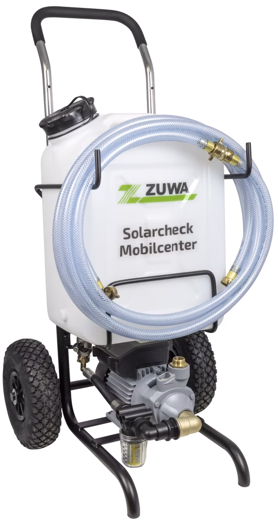 Solarcheck mobiel center KOMPAKT P 80, 230 V uit de categorie Zuwa pompen & accessoires met GTIN 4251280716228 Solarcheck mobiel centrum KOMPAKT P 80, 230 V van ZUWA uit het productprogramma pomptechniek