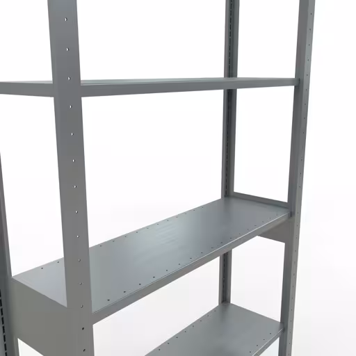 Figuur nr. 15 van het artikel basisrek, legplank-insteeksysteem MULTIplus85, 2500 x 1000 x 300 mm, 6 legborden, verzinkt uit de productgroep insteeksysteem van het merk Schulte Lagertechnik.