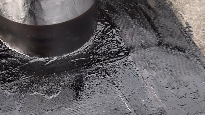 TecLine Bitumen Grondverf 600 ml Teer, Konstruktion