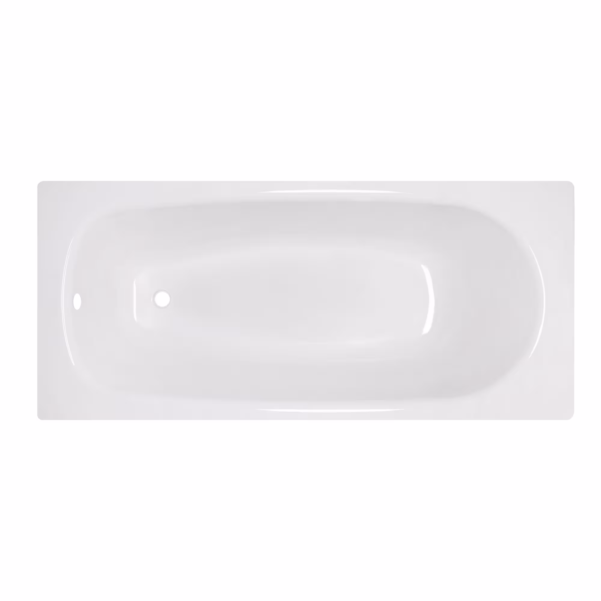 Bad van geëmailleerd staal, rechthoekig 170 cm x 75 cm, 3,5 mm, wit van sanicomfort Badkuipen van staal, rechthoekig, badkuipen van geëmailleerd staal, artikelnr. 1818414