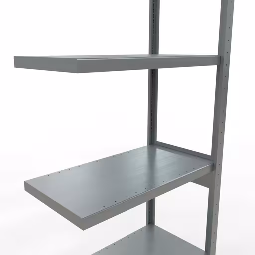 Afbeelding nr. 14 van het artikel aanbouwrekken, legbordstellingen, insteeksysteem MULTIplus250, 2500 x 750 x 400 mm, 6 legborden, lengtestangen, verzinkt uit de insteeksysteem productgroep van Schulte Lagertechnik