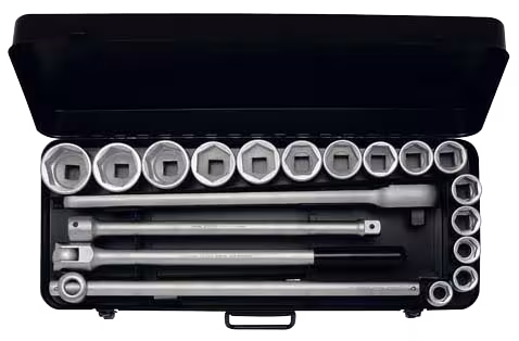 Dopsleutelset 3/4", ELORA-770/771-S15 uit de categorie dopsleutels 3/4" met artikelnr. 0770580232000