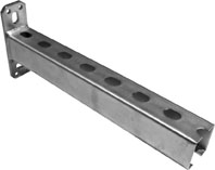 Railbeugels 38/40, 400 mm van het merk Gerlach Gerlach-railbeugels, type lengte: 400 mm, uit de categorie profiel 27/18 en 28/30 | 30/15 en 30/30 met artikelnummer 810408