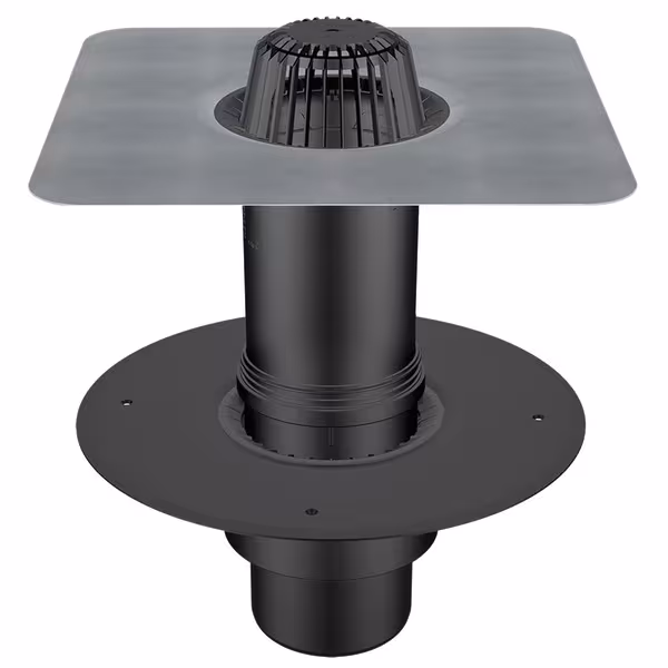 Flavent Pro verlengingselement voor tweedelige dakafvoer van het merk Klöber uit de categorie geïsoleerde dakdoorvoeren