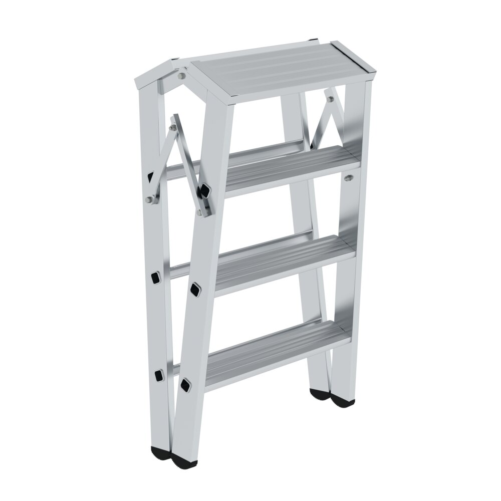 Produktbild (Abb. Ähnlich) 3812433 Munk opklapbaar platform toegankelijk vanaf beide zijden 2x4 treden