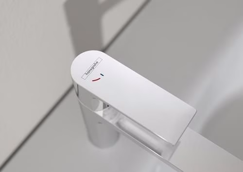 Hansgrohe REBRIS E 110 CoolStart ééngreeps wastafelmengkraan zonder afloop chroom