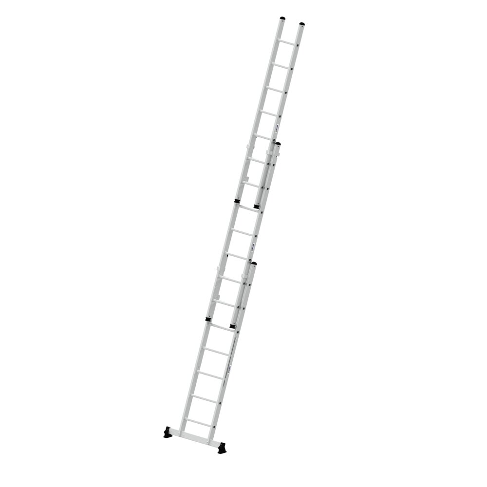 Munk 3-delige multifunctionele ladder met nivello® traverse 3x7 sporten