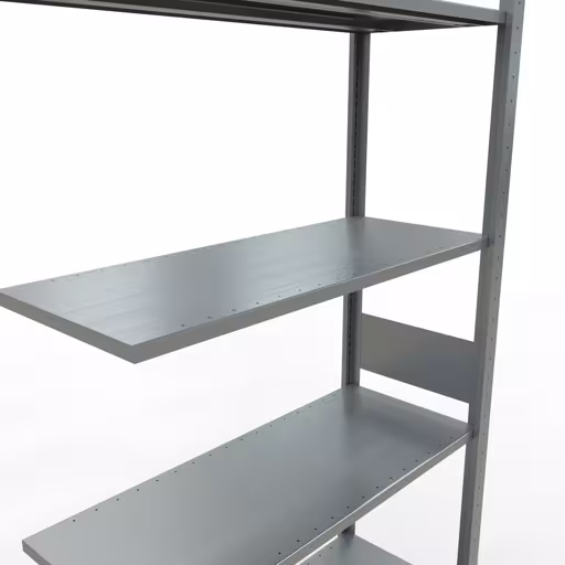 Figuur nr. 13 van het artikel aanbouwrekken, legbordstellingen, insteeksysteem MULTIplus85, 3000 x 1000 x 400 mm, 7 legborden, verzinkt uit de productgroep insteeksysteem van het merk Schulte Lagertechnik.