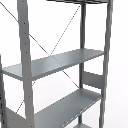 Figuur nr. 14 van het artikel basisrek, legplank-insteeksysteem MULTIplus85, 3000 x 1000 x 300 mm, 7 legborden, verzinkt uit de productgroep insteeksysteem van het merk Schulte Lagertechnik.