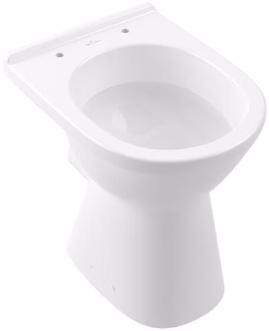 VILLEROY & BOCH ViCare 360x490mm ovale randloze diepspoeltoilet in Alpine White van Villeroy & Boch VILLEROY & BOCH ViCare randloos diepspoeltoilet, ovaal, 360x490 mm, Alpenwit, uit de categorie vrijstaande toiletten met artikelnummer 6001012727