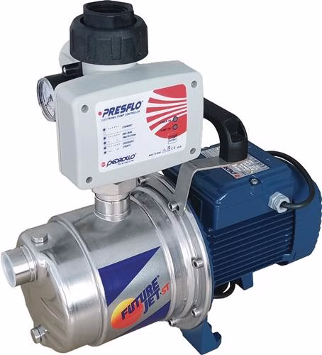 EVOJET AUTO FUTUREJET 2A INOX tuinpomp (Presflo) 7200 l/u 59 m 5,9 bar 1450 W uit de categorie tuinwaterpompen met artikelnummer 4000893005