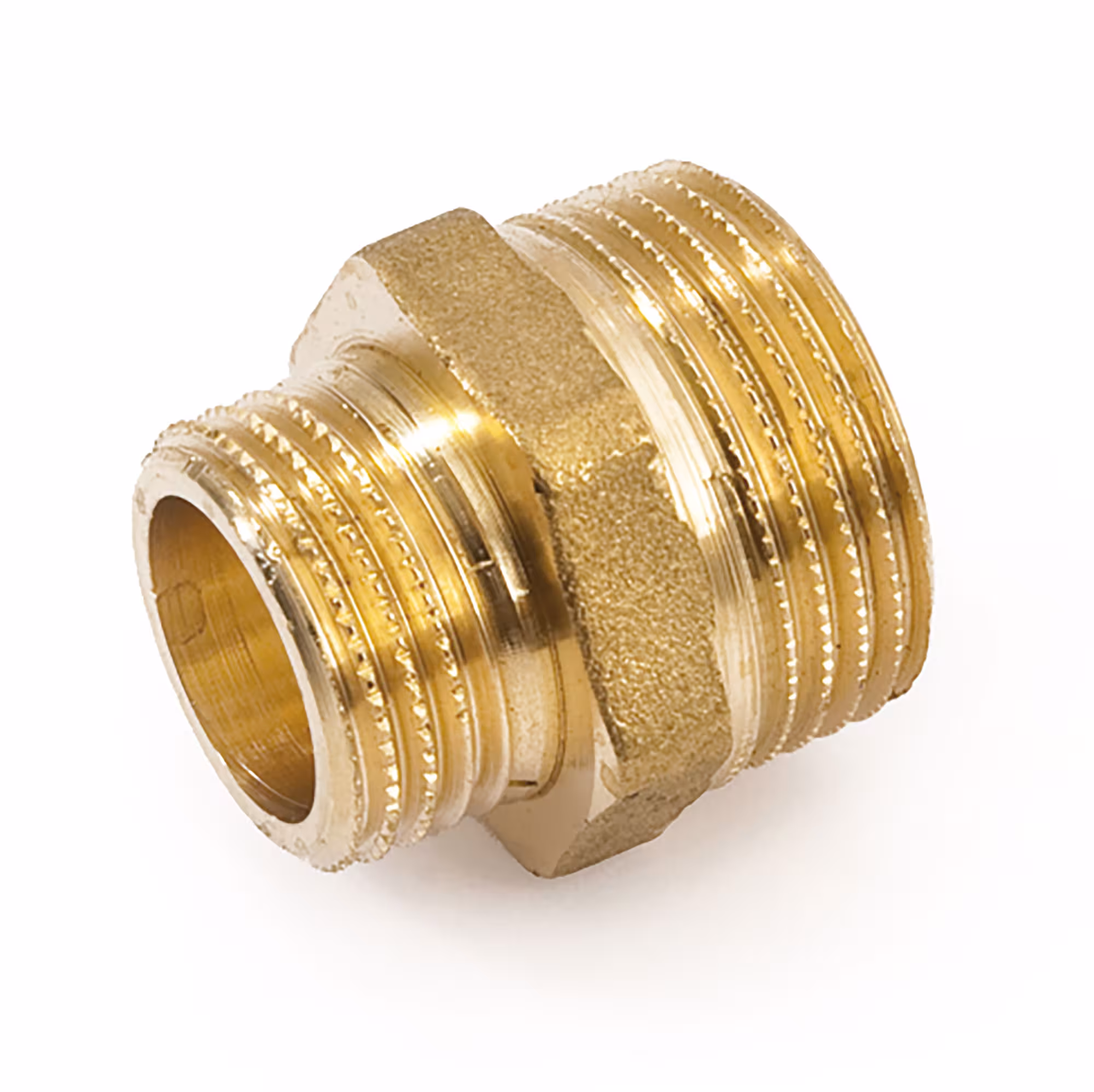 Verloopnippel met buitendraad van General Fittings Verloopnippel met buitendraad, messing schroefdraadfittingen
