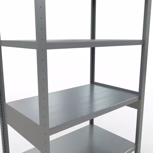 Basisplank, legbord, insteeksysteem MULTIplus330, 2500 x 1000 x 600 mm, 6 legborden, lengtestangen, verzinkt van Schulte Lagertechnik met het artikelnr. 13961-LR