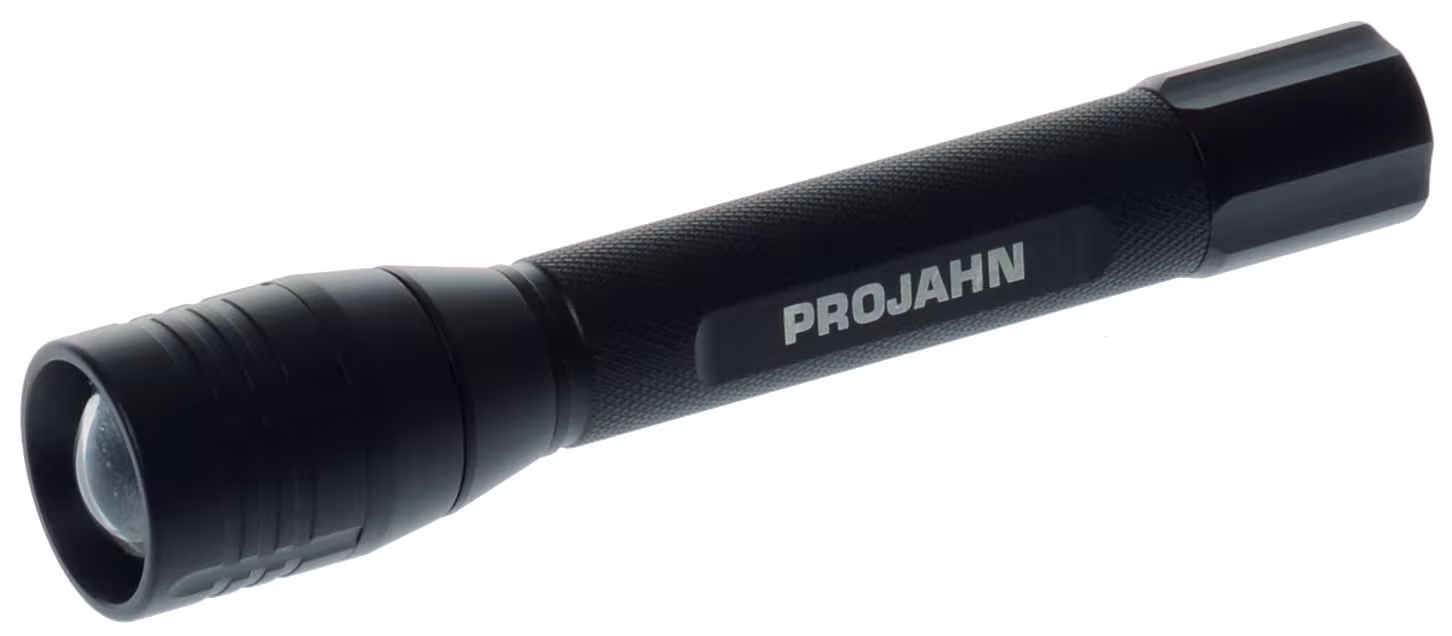 PROJAHN LED-zaklamp met hoge prestaties PJ120 - 2AA van PROJAHN PROJAHN LED krachtige zaklamp PJ120 - 2AA, verlichting, art.nr. 398211