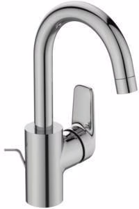 IS Ceraflex wastafelmengkraan met hoge uitloop en afloop 146 mm chroom
