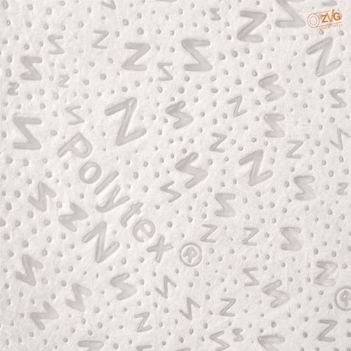 Doeken Polytex®light 1-laags, met Polytex-Präg.wit Lengte ca. 400 mmxBreedte ca. 420mm 12x35 stuks