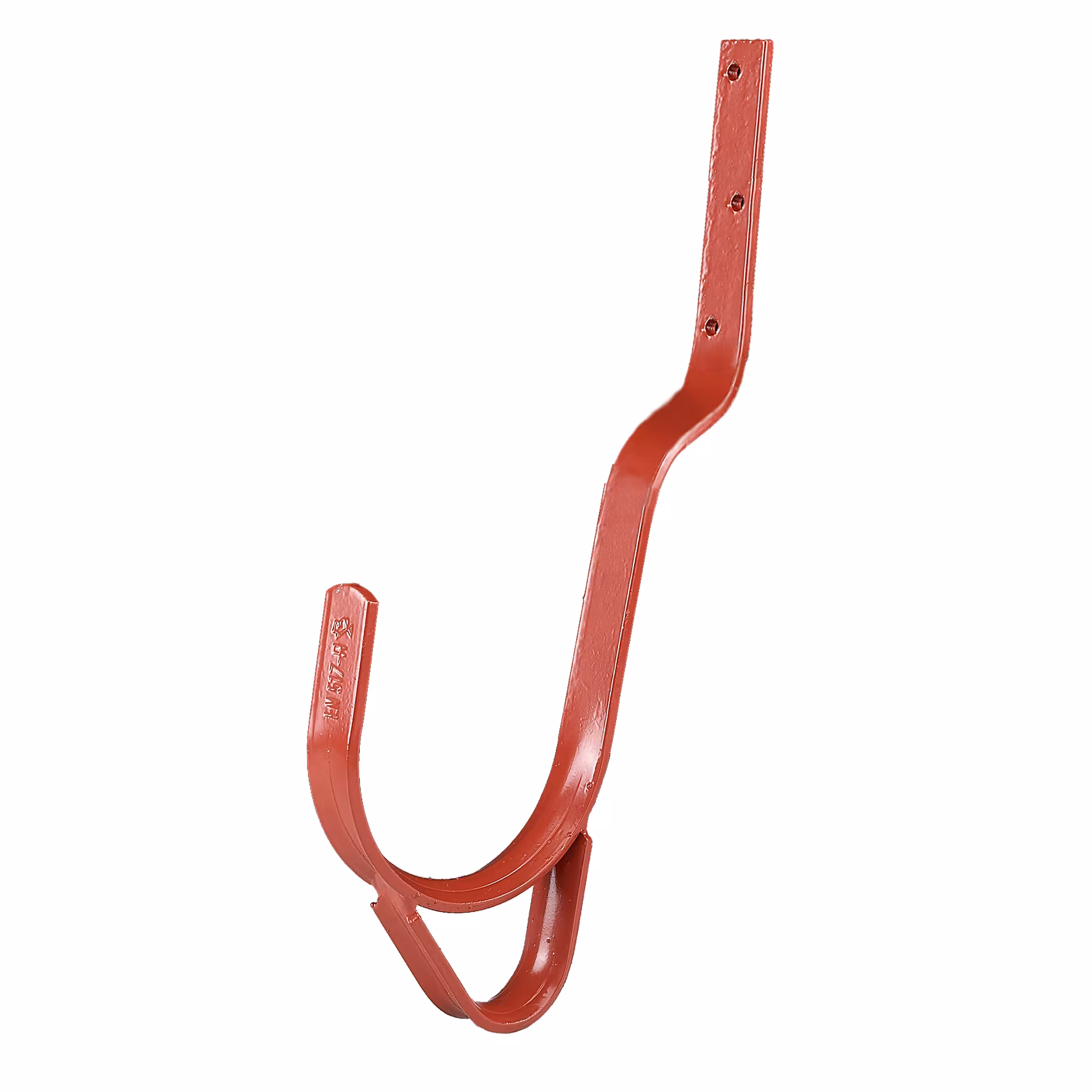 Trapac veiligheidsdakhaak (DIN EN 517-type A) voor dakpannen/dakpannen rood, 45 mm offset, inclusief bevestigingsspijkers van Klöber Trapac veiligheidsdakhaak (DIN EN 517-Type A), dakveiligheid, artikelnr. KS9000-0100