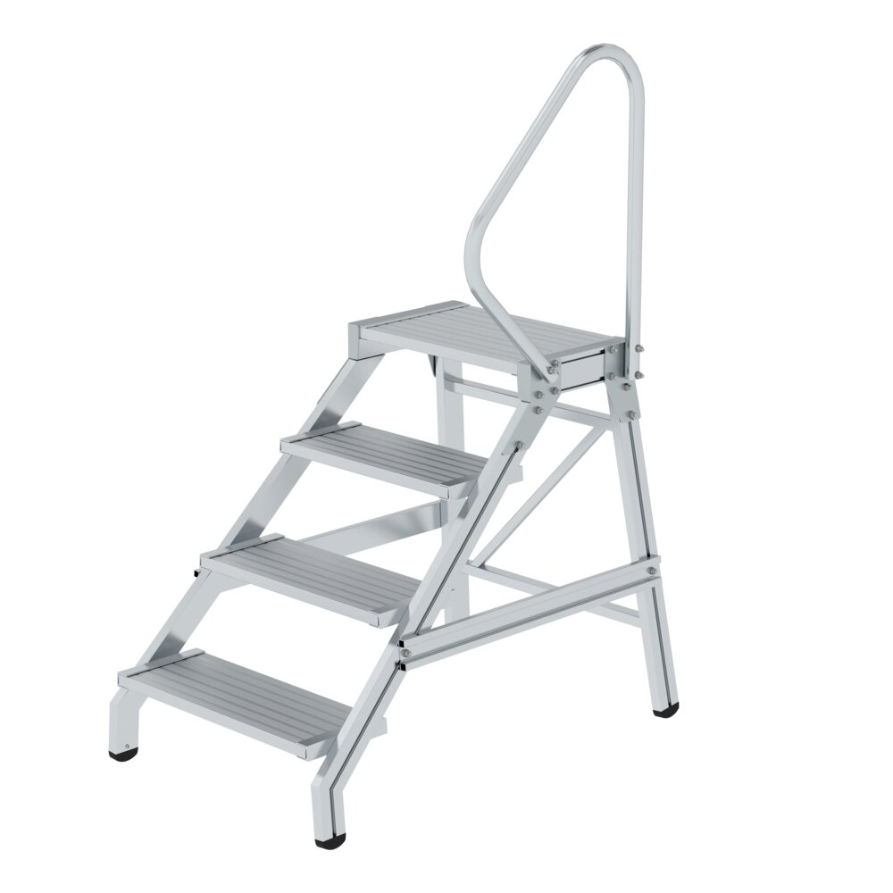 Munk montagetrede met leuning uit de categorie "Trappen" met artikelnummer 050180