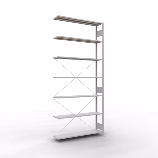 Insteeksysteem opzetplank 3000x1300x300 mm, type 150 kg, lichtgrijs, opzetplank, art.nr. 32637-130