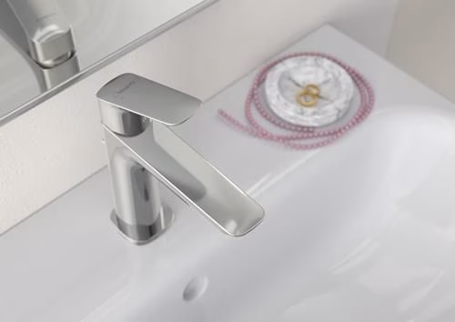 Detailbild 3970400 Hansgrohe ééngreeps wastafelmengkraan LOGIS 110 zonder afloop chroom