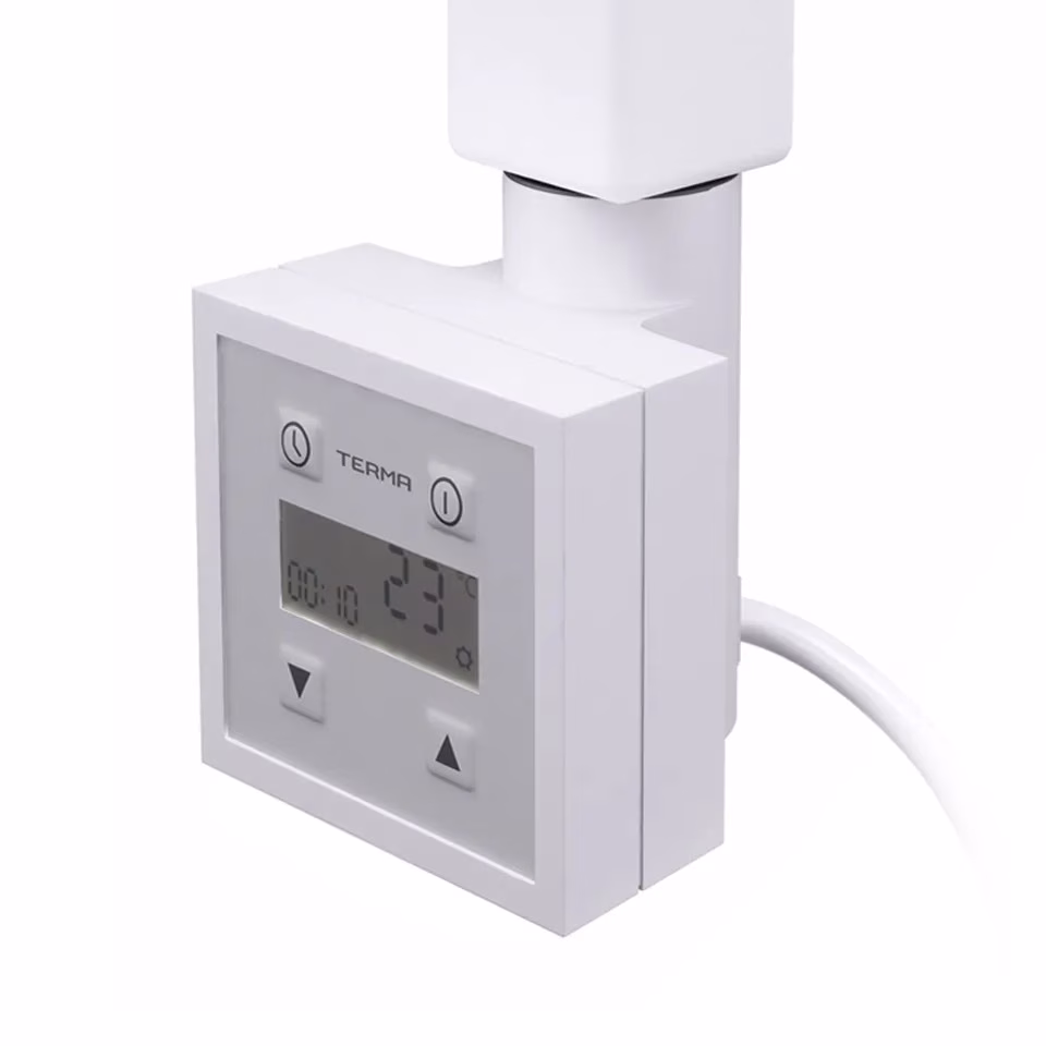 Mert KTX-3 digitale controller in wit Digitale regelaar KTX-3 voor badkamerradiatoren, diverse kleuren, uit de categorie Reserveonderdelen en accessoires voor regelaars met artikelnummer KTX3-WHITE