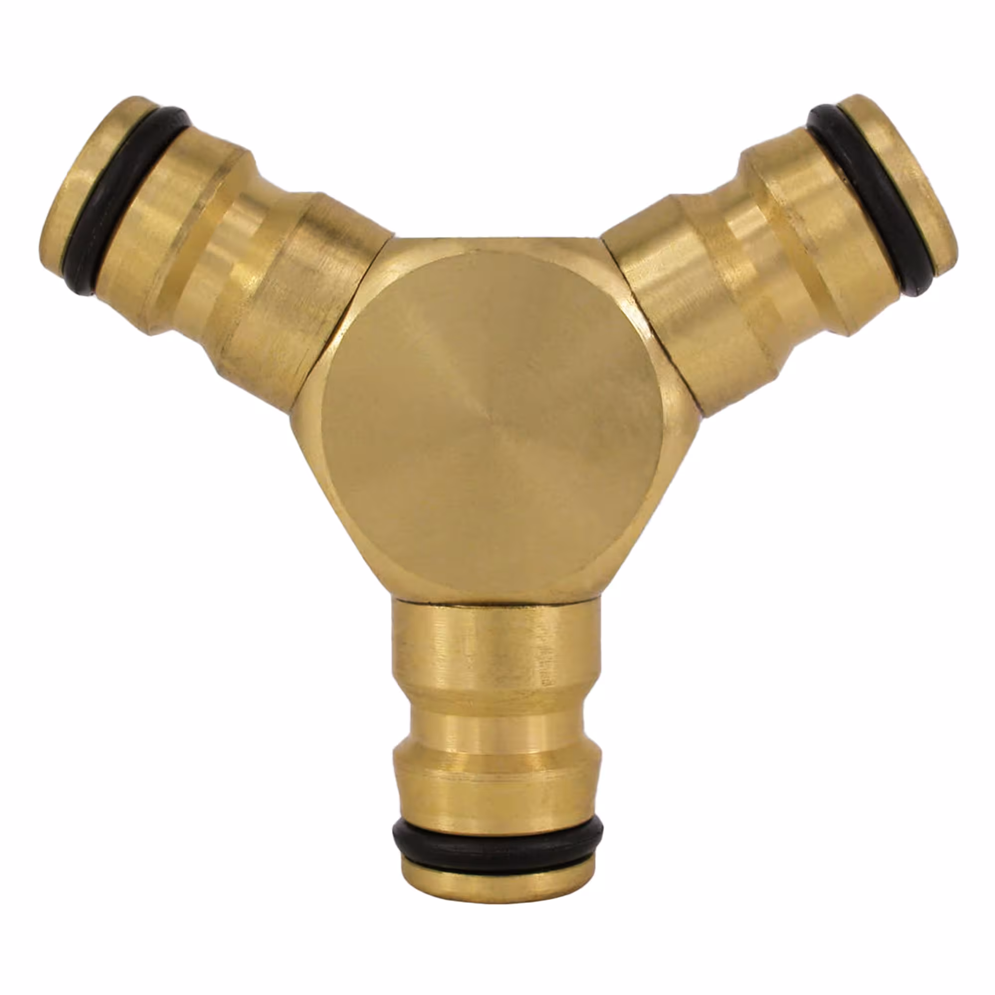 Y verdeelstuk van Puteus Y-verdelerstuk, messing insteekkoppelingen