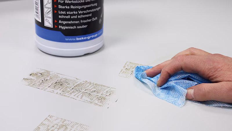 TecLine industriële reinigingsdoek Finger, Hand, Person, Reinigen, Baby