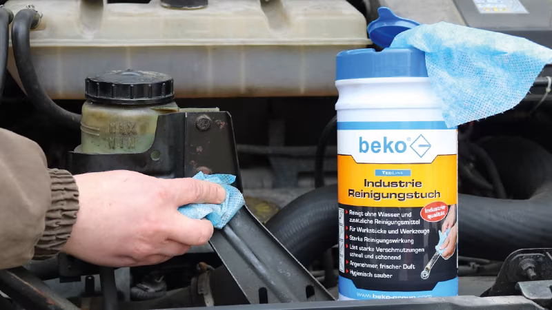 TecLine industriële reinigingsdoek Körperteil, Finger, Hand, Person, Reinigen