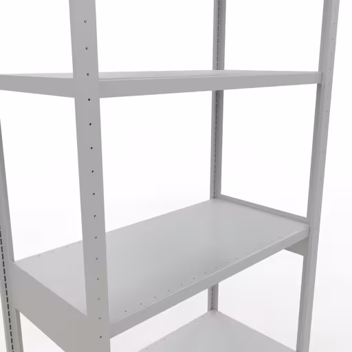 Afbeelding nr. 14 van het artikel basisplank, legbord, insteeksysteem MULTIplus250, 3000 x 1000 x 500 mm, 7 legborden, lengtestangen, RAL 7035 lichtgrijs uit de productgroep insteeksysteem van Schulte Lagertechnik