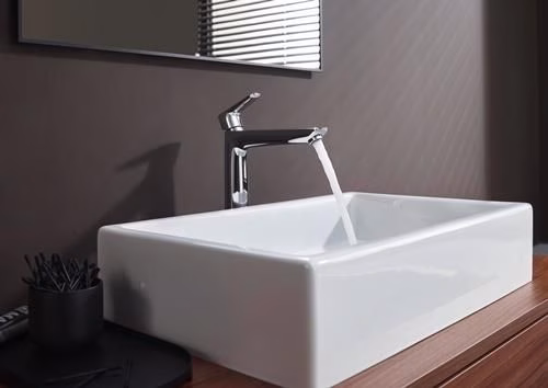 Hansgrohe ééngreeps wastafelmengkraan 240 TALIS E nominale breedte 15 zonder afloop chroom