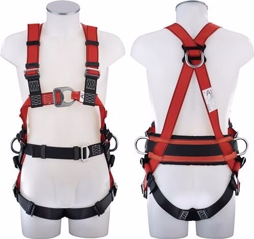 Valbeveiligingsharnas MAS 63 Economie EN 361 EN 358 4-punts 100/140 mm ruglengte voor maat 1 (48-56) van het merk Fall Protection and Safety MAS 63 Economie EN 361 EN 358 4-punts volledig lichaamsharnas 100/140 mm rugbreedte voor maat 1 (48-56) uit de categorie valbeveiligings- en valstopapparatuur met artikelnummer 4000385065